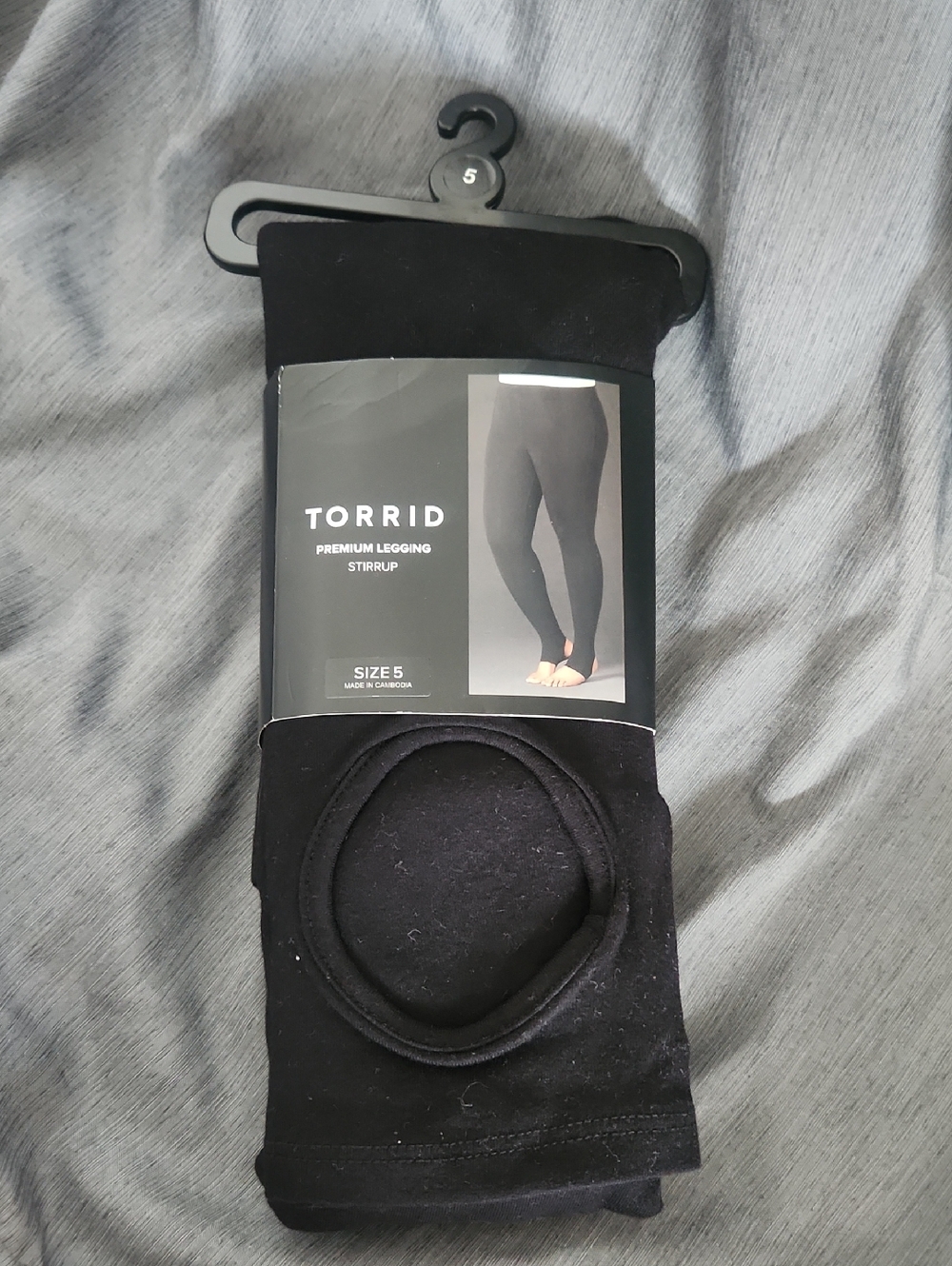 torrid Black Stirrup Premium Leggings - Size 5